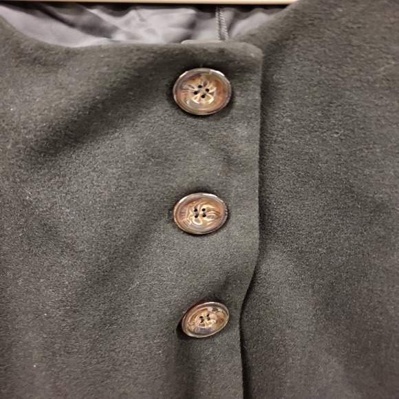 Allegra K Womens Cape Coat Black‎ Size L Ladies Outerwear Fashion Apparel - Picture 4 of 13